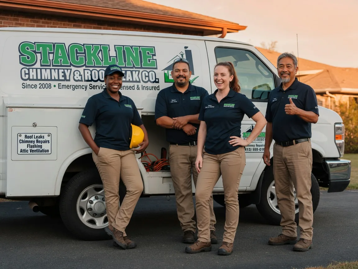 Chimney flashing repair company in Gilboa, WV